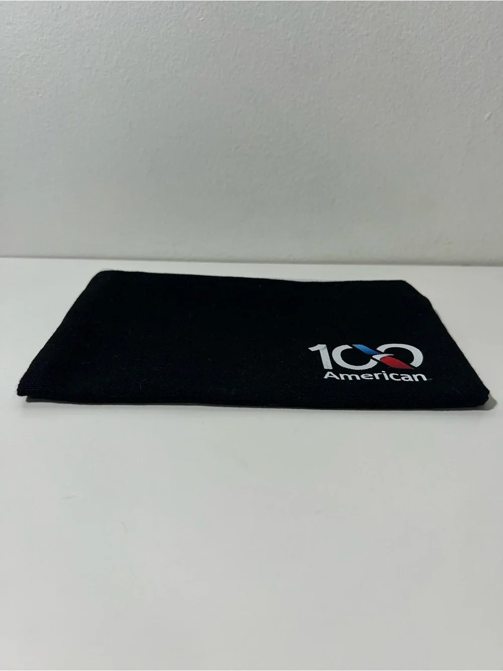 American Airlines 100th Year Anniversary Canvas Zipper Pouch Cosmetic Bag